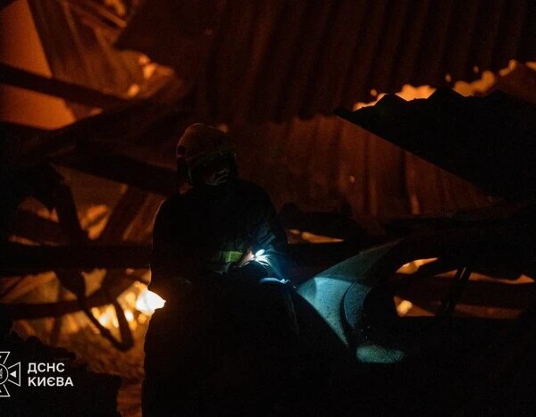 Удар по Києву: ДСНС повідомила подробиці