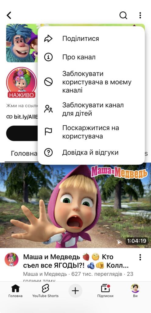 Як заблокувати окреме відео чи цілий канал на YouTube для дитини 13 img 8390