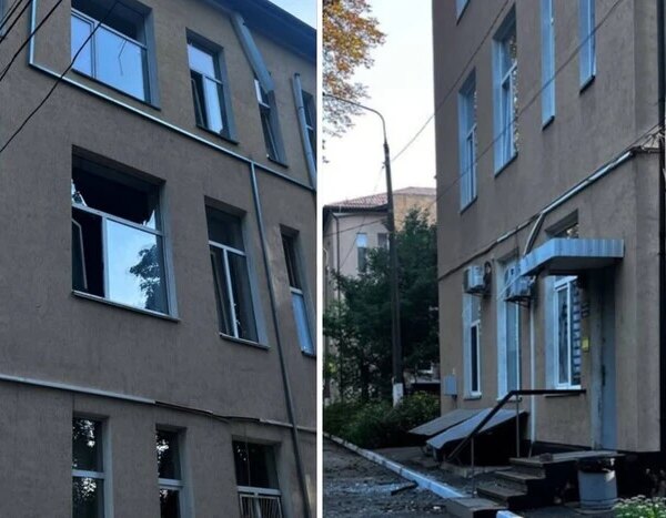 Головна 96 На території київської дитячої лікарні після нічного нападу з’явилися дві…