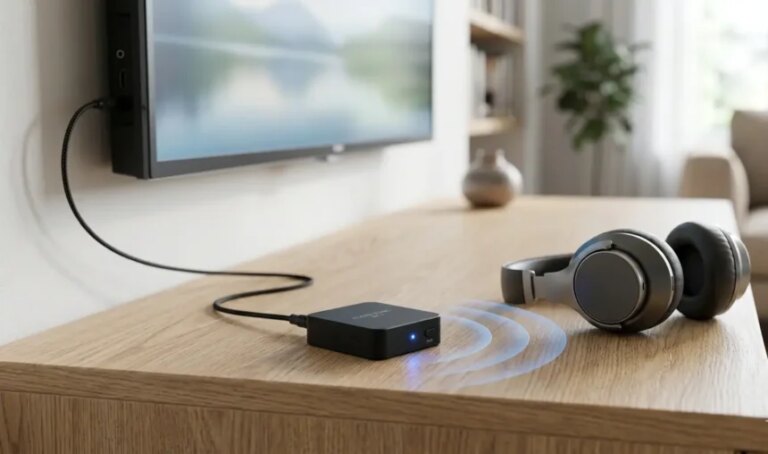 Як з'єднати навушники без дроту з ґаджетом без Bluetooth | CyberCalm 6
