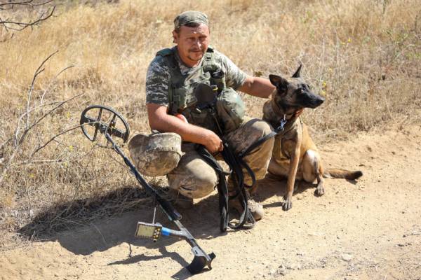 З початку року фахівці-кінологи зі своїми чотирилапими помічниками обстежили близько 230 гектарів площ. 10 З початку року фахівці-кінологи зі своїми чотирилапими помічниками обстежили близько 230 гектарів площ. 10