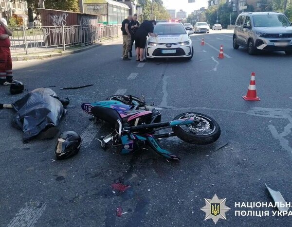 Трагічна аварія на Голосіївщині: обірвалося життя 26-річного байкера