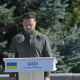 Пам'ятники першим правителям Києва одягли до Дня Державного Прапора та Дня Незалежності 19