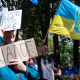 Призначення Хмари міністром оборони викликало негативну реакцію протестувальників. 24 Призначення Хмари міністром оборони викликало негативну реакцію протестувальників. 24