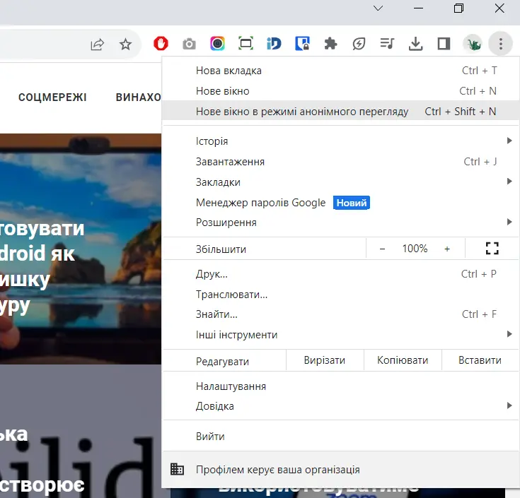 Як увімкнути режим інкогніто в браузері — і чого він насправді не приховує 14 chrome conf