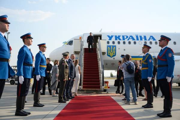 Зеленський здійснив перший візит до Сербії, де планує провести зустріч з Вучичем 5