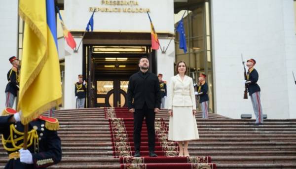 Зеленський провів зустріч із Санду у Кишиневі