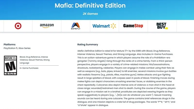 Источник изображения: ESRB