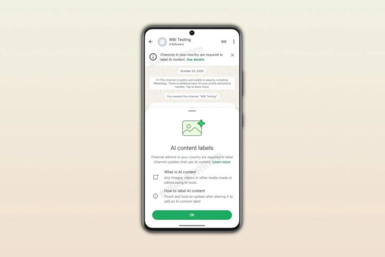 WhatsApp дозволить адміністраторам каналів позначати контент, створений штучним інтелектом 22 WhatsApp дозволить адміністраторам каналів позначати контент, створений штучним інтелектом 10