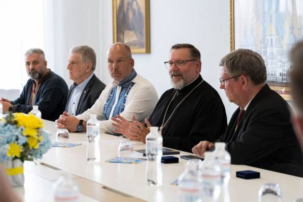 Керівник УГКЦ на зустрічі з Світовим конгресом українців підкреслив значення всеукраїнської згуртованості 7 Керівник УГКЦ на зустрічі з Світовим конгресом українців підкреслив значення всеукраїнської згуртованості 7
