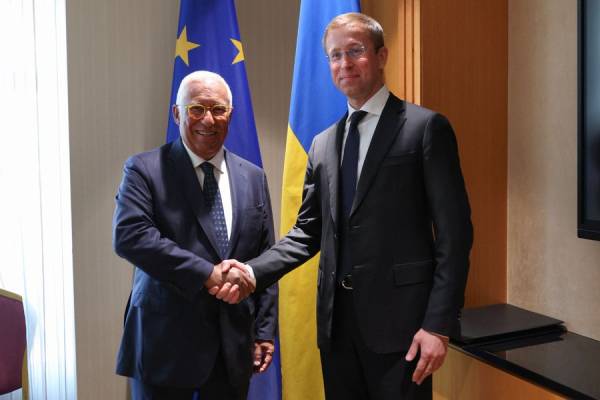 Європа поспішає виділити Україні фінансову допомогу для зміцнення протиповітряної оборони та енергетичного сектору, заявив Кошта. 8 Європа поспішає виділити Україні фінансову допомогу для зміцнення протиповітряної оборони та енергетичного сектору, заявив Кошта. 8
