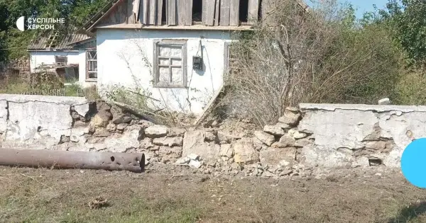 Обстріл Нововоронцовки: поранено 62-річного чоловіка