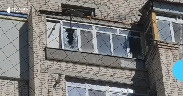 Херсонець контужений під час ворожого обстрілу