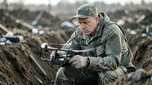 Херсонський «Фартовий» очолив екіпаж БпЛА «Лезо» на Харківщині