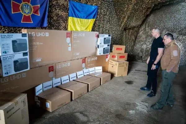 Нацгвардійців Херсонщини забезпечать на 1,5 мільйона гривень 7 Українські нацгвардійці використовують технічне обладнання