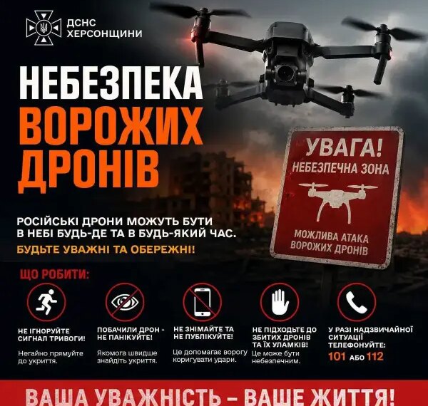 Головна 100 Як уберегтися від ворожих дронів: детальна інструкція