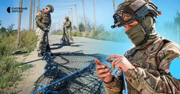 Морпіхи захищають дороги Херсонщини від дронів