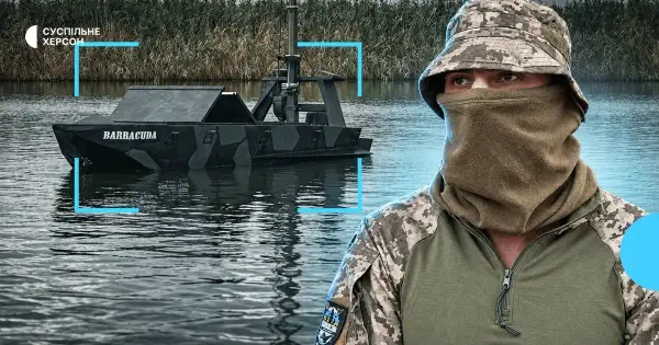«Баракуда» без втрат нищить ворожі цілі на Херсонщині 8 Українські військові готують безекіпажний катер до бойового завдання на Херсонщині 4