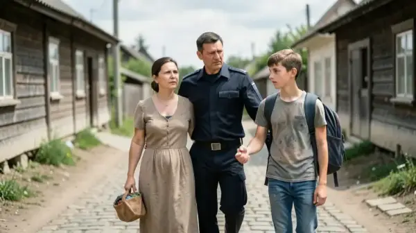 Поліція вивела матір з підлітком з небезпечної Зеленівки 8